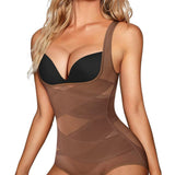 Mesh Seamless Waist Slimmer Corset Butt Shaping Shapewear Bodysuit