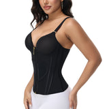 Sorelyne® Girdles Colombianas Love Pattern Corset Top Zipper Waist Trainer